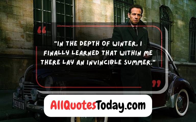Albert Camus Quotes on Life Truth & Rebellion