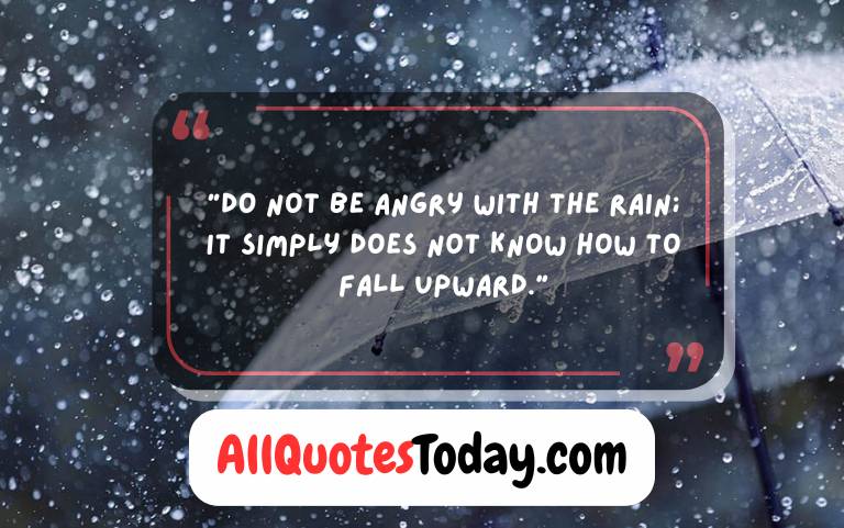 Beautiful Rain Quotes That Touch the Soul
