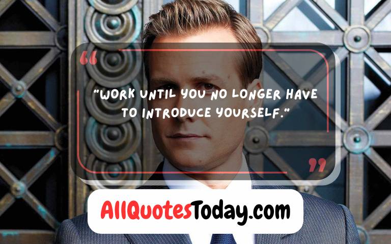 Best Harvey Specter Quotes