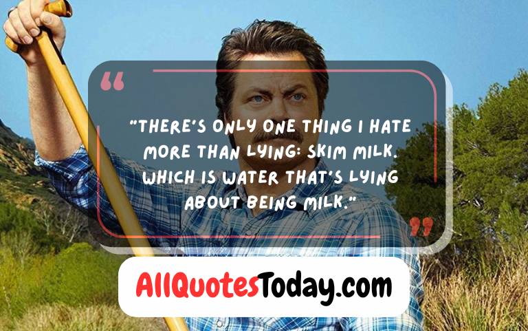 Best Ron Swanson Quotes Best Ron Swanson Quotes