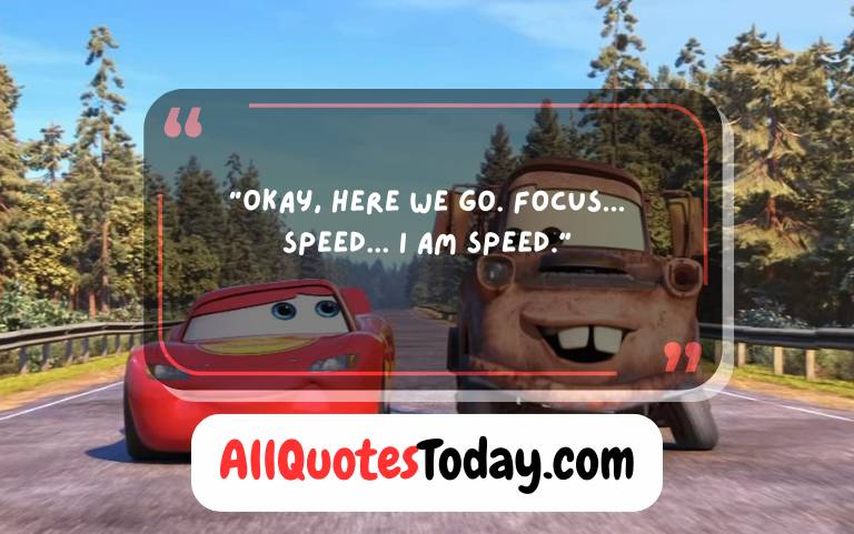 Famous Lightning McQueen Quotes Kids Love