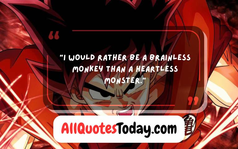 Goku Quotes Goku Quotes