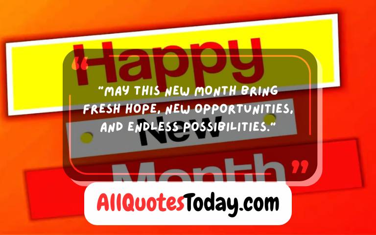 Happy New Month Quotes Happy New Month Quotes