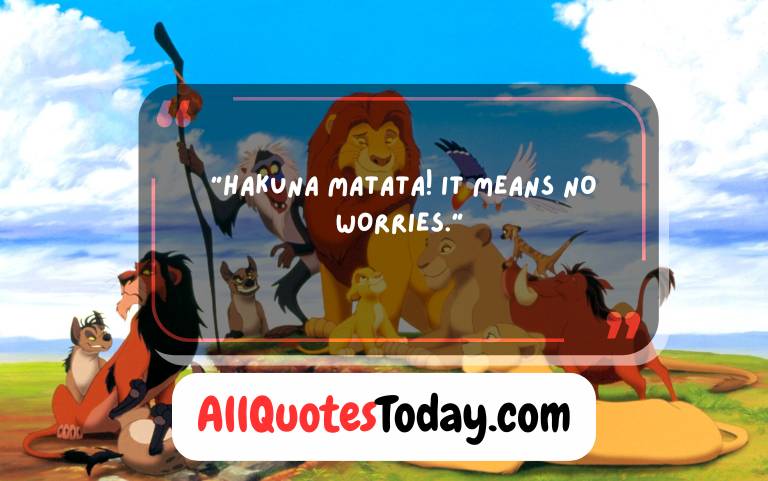 Inspirational Lion King Quotes
