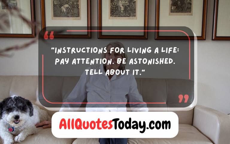 Mary Oliver Quotes Mary Oliver Quotes