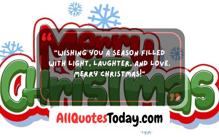 Merry Christmas Quotes Full of Joy & Holiday Cheer