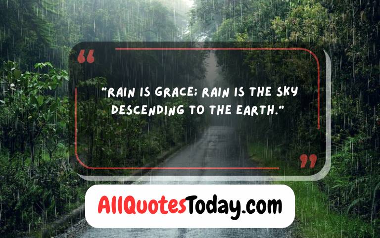 Rain Quotes Rain Quotes