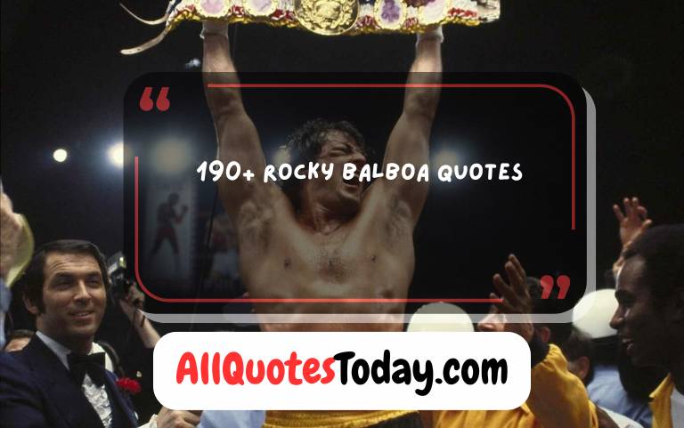 Rocky Balboa Quotes
