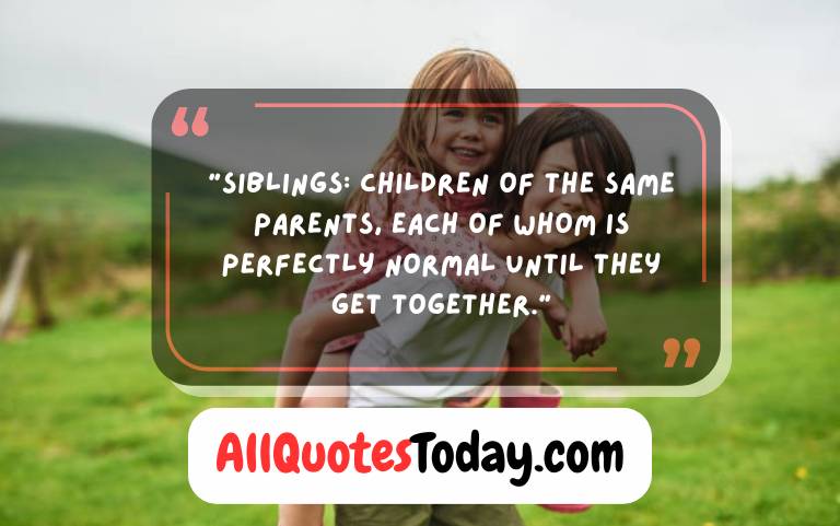 Sibling Quotes Funny Sibling Quotes Funny