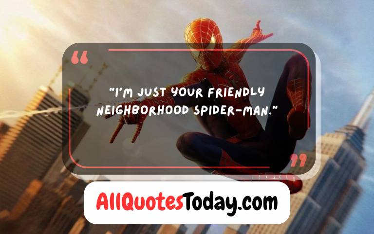 Spider Man Quotes Spider Man Quotes