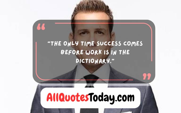 Suits Harvey Specter Quotes