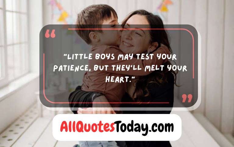 Sweet & Strong Boy Mom Quotes You'll Relate To